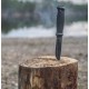 Garberg Carbon Leather Sheath, Built for demanding tasks and long-term reliability, the Morakniv Garberg Black C is a full-tang carbon steel knife engineered to deliver confident performance in challenging situations